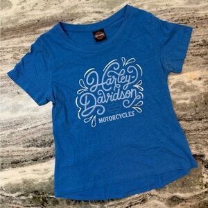 Harley-Davidson Blue Short Sleeve Tee